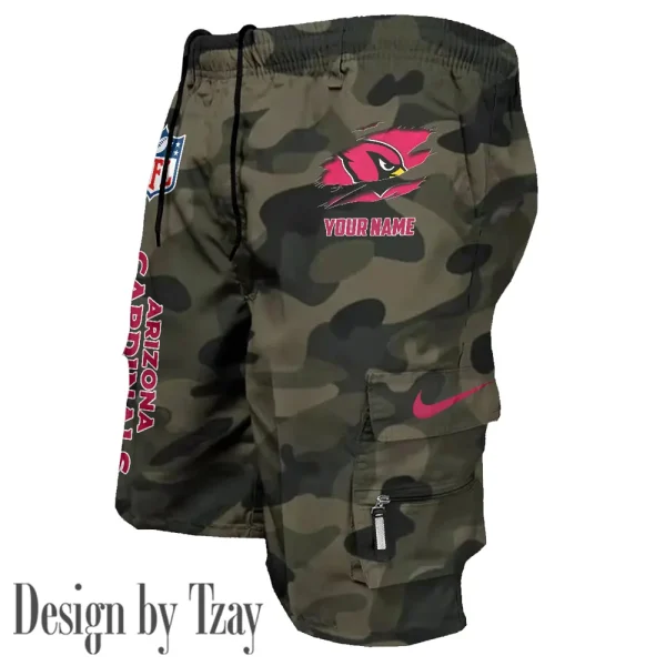 Arizona Cardinals Pocket Pants Military Style Tactical Shorts New 2025 AZMSHORT140 - Image 4