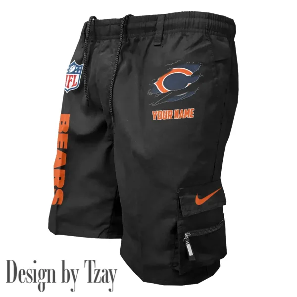 Chicago Bears Pocket Pants Military Style Tactical Shorts New 2025 AZMSHORT145 - Image 4