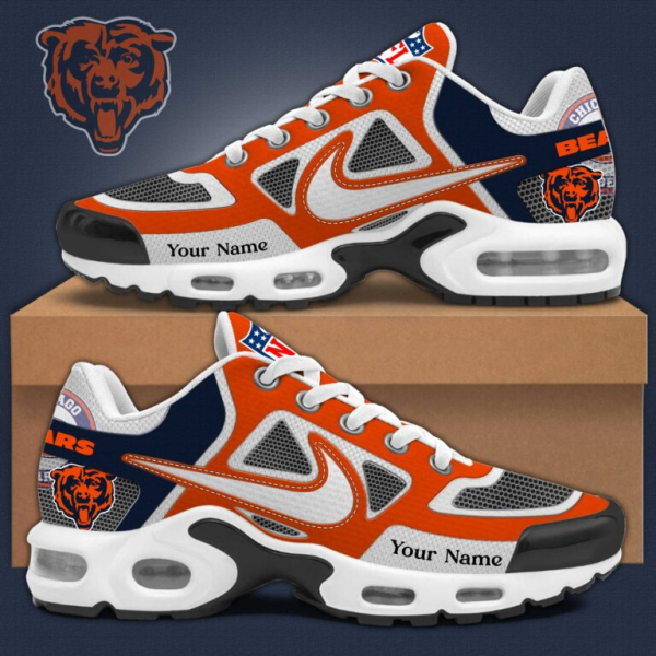 Chicago Bears Sosh Custom Name Air Cushion Sport Shoes SPTTNSHOES006