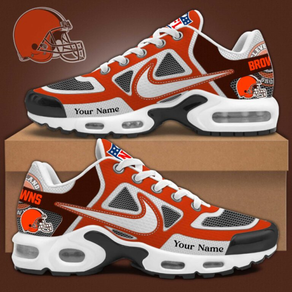 Cleveland Browns Sosh Custom Name Air Cushion Sport Shoes SPTTNSHOES008