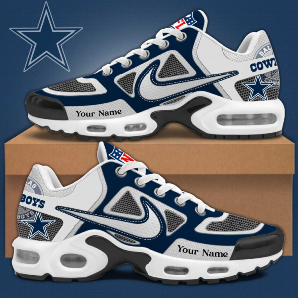 Dallas Cowboys Sosh Custom Name Air Cushion Sport Shoes SPTTNSHOES009