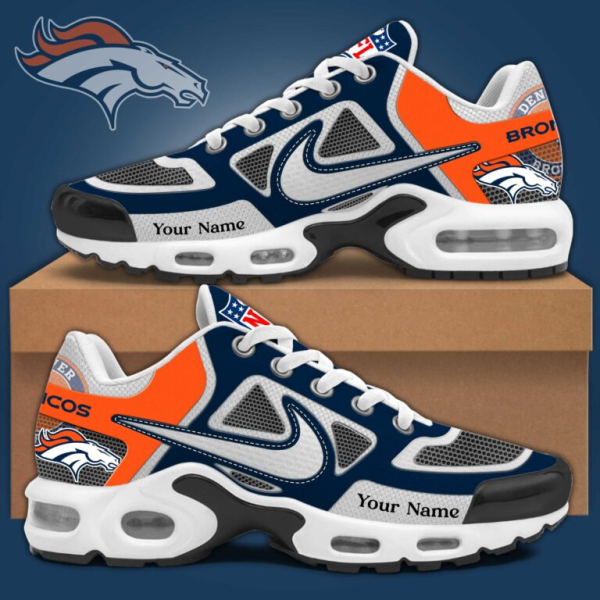 Denver Broncos Sosh Custom Name Air Cushion Sport Shoes SPTTNSHOES010
