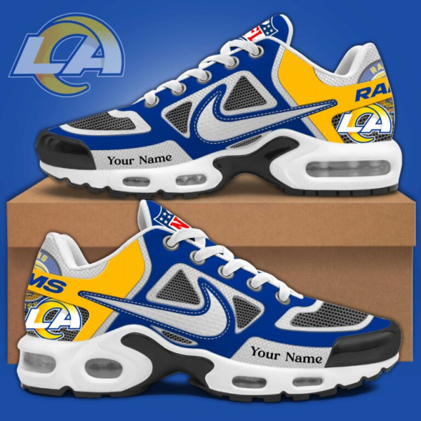 Los Angeles Rams Sosh Custom Name Air Cushion Sport Shoes SPTTNSHOES019