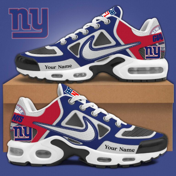 New York Giants Sosh Custom Name Air Cushion Sport Shoes SPTTNSHOES024