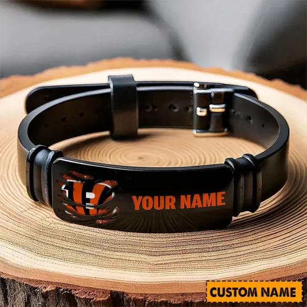 Cincinnati Bengals Bracelet Perfect Gift For Fans SPTSBRACELET005 - Image 4