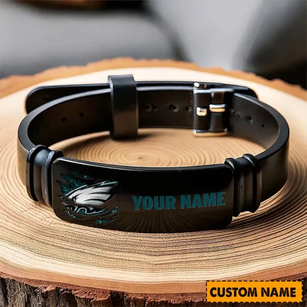 Philadelphia Eagles Bracelet Perfect Gift For Fans SPTSBRACELET008 - Image 4