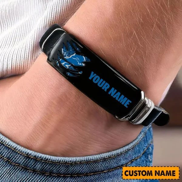 Detroit Lions Bracelet Perfect Gift For Fans SPTSBRACELET011 - Image 2