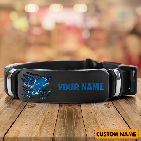 Detroit Lions Bracelet Perfect Gift For Fans SPTSBRACELET011 - Image 4