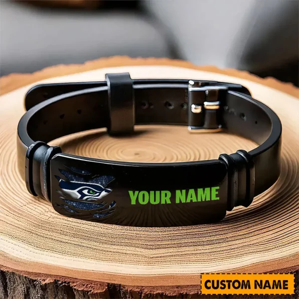 Seattle Seahawks Bracelet Perfect Gift For Fans SPTSBRACELET013 - Image 4