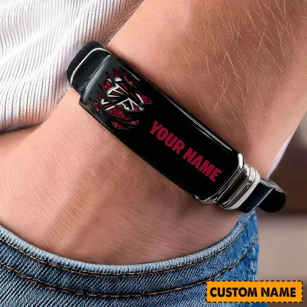 Atlanta Falcons Bracelet Perfect Gift For Fans SPTSBRACELET023 - Image 3