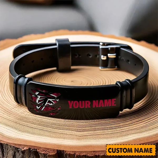 Atlanta Falcons Bracelet Perfect Gift For Fans SPTSBRACELET023 - Image 4