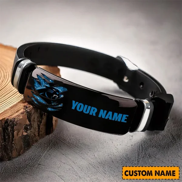Carolina Panthers Bracelet Perfect Gift For Fans SPTSBRACELET026