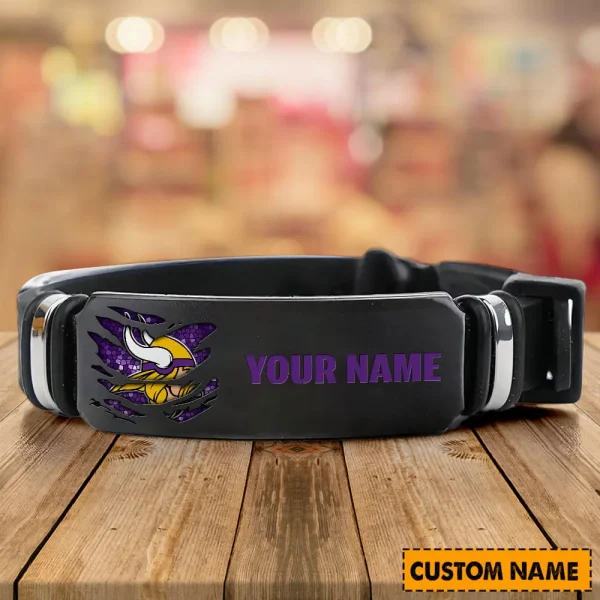 Minnesota Vikings Bracelet Perfect Gift For Fans SPTSBRACELET029 - Image 2