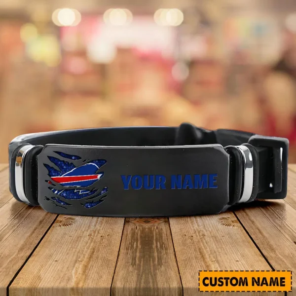 Buffalo Bills Bracelet Perfect Gift For Fans SPTSBRACELET030 - Image 2