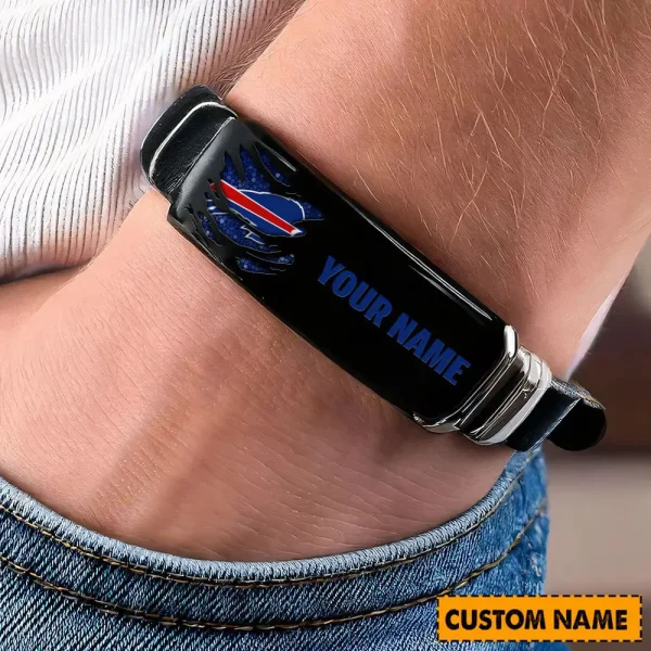 Buffalo Bills Bracelet Perfect Gift For Fans SPTSBRACELET030 - Image 3