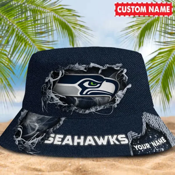 Seattle Seahawks NFL Personalized Bucket Hat Perfect Gift For Fan - Limited Edition BGBKH166