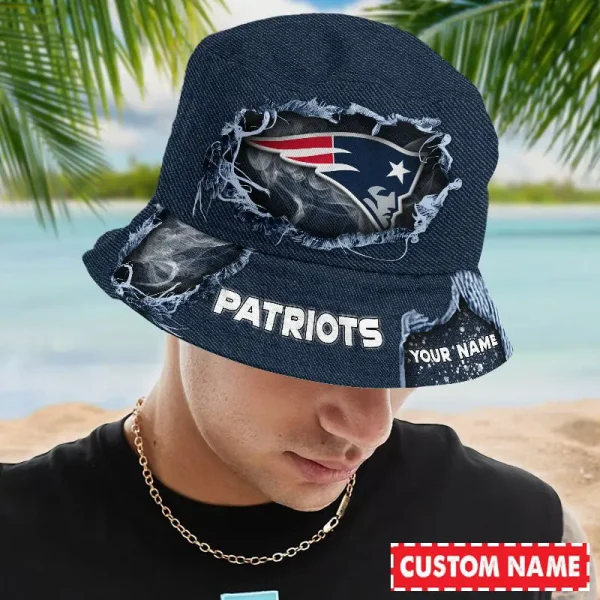 New England Patriots NFL Personalized Bucket Hat Perfect Gift For Fan - Limited Edition BGBKH167 - Image 3