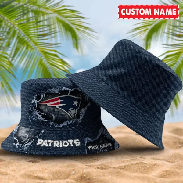 New England Patriots NFL Personalized Bucket Hat Perfect Gift For Fan - Limited Edition BGBKH167 - Image 2