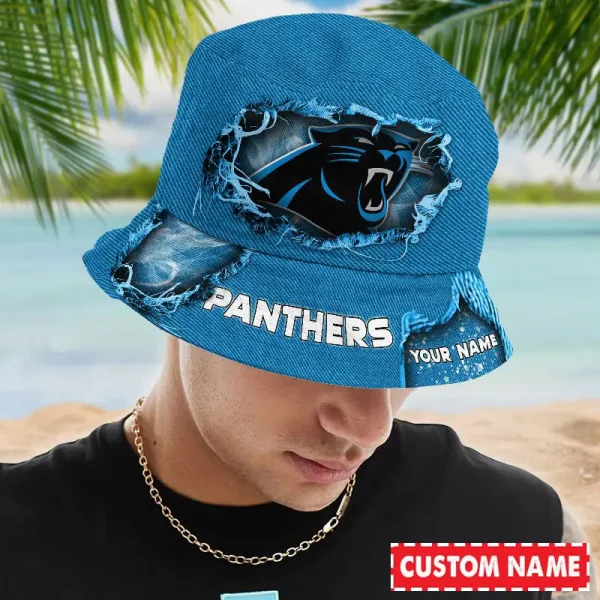 Carolina Panthers NFL Personalized Bucket Hat Perfect Gift For Fan - Limited Edition BGBKH168 - Image 2