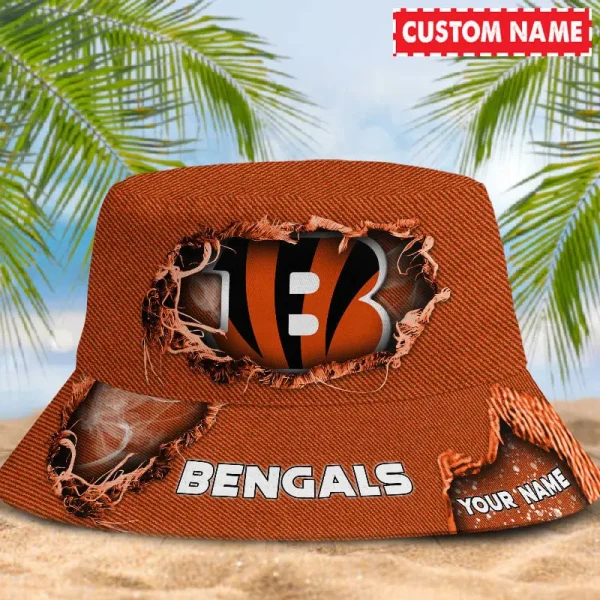Cincinnati Bengals NFL Personalized Bucket Hat Perfect Gift For Fan - Limited Edition BGBKH171