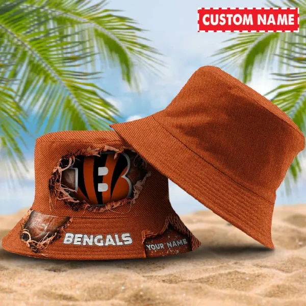 Cincinnati Bengals NFL Personalized Bucket Hat Perfect Gift For Fan - Limited Edition BGBKH171 - Image 3