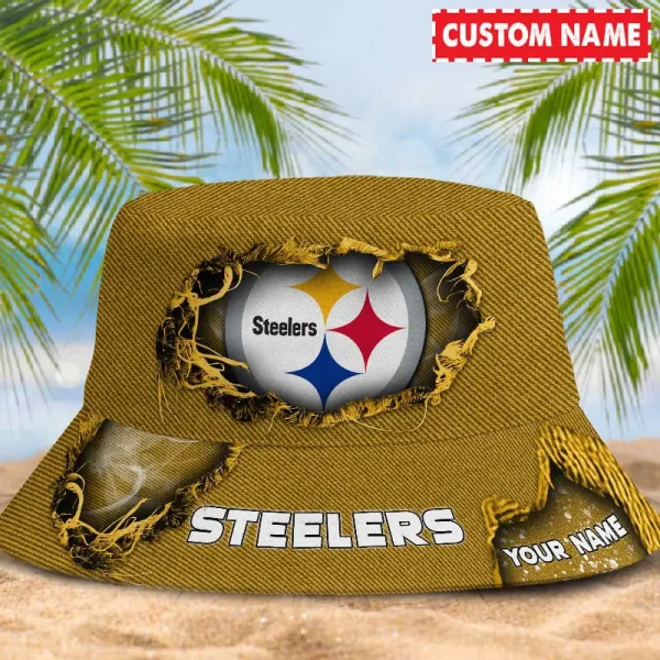 Pittsburgh Steelers NFL Personalized Bucket Hat Perfect Gift For Fan - Limited Edition BGBKH173