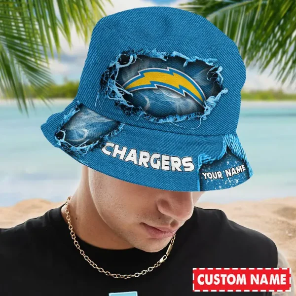 Los Angeles Chargers NFL Personalized Bucket Hat Perfect Gift For Fan - Limited Edition BGBKH174 - Image 2