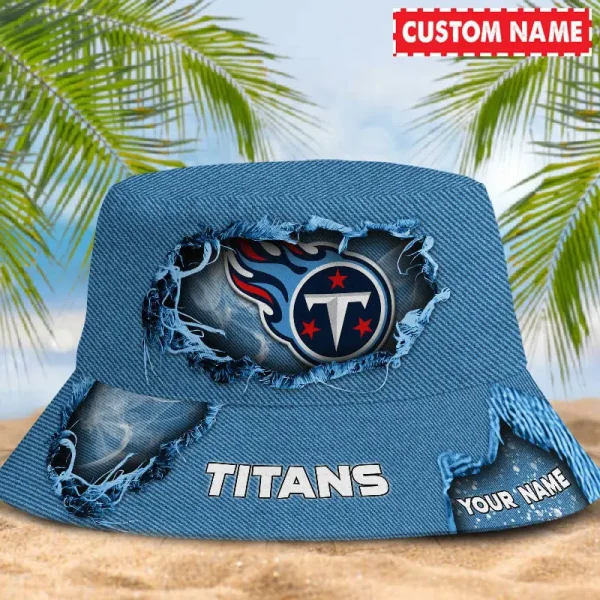 Tennessee Titans NFL Personalized Bucket Hat Perfect Gift For Fan - Limited Edition BGBKH176