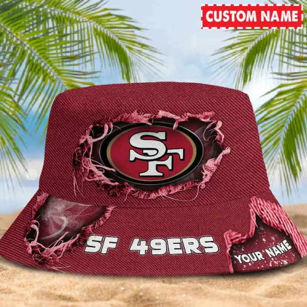 San Francisco 49ers NFL Personalized Bucket Hat Perfect Gift For Fan - Limited Edition BGBKH179