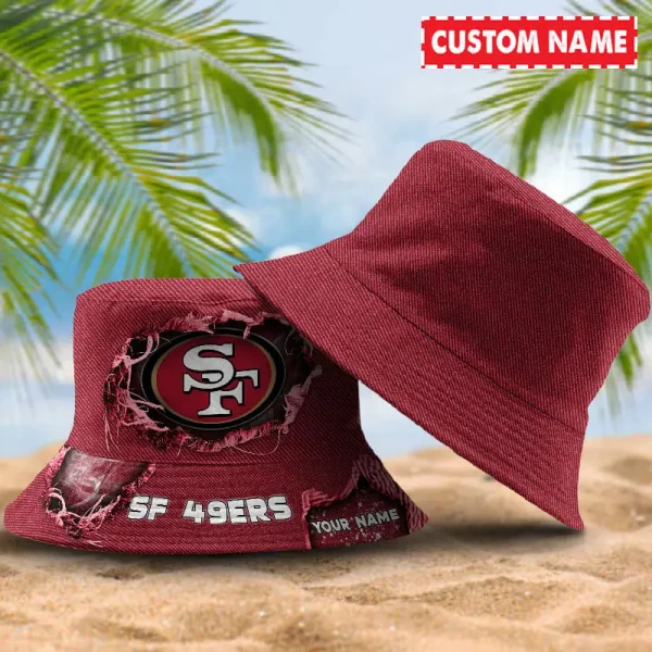 San Francisco 49ers NFL Personalized Bucket Hat Perfect Gift For Fan - Limited Edition BGBKH179 - Image 3