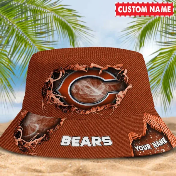 Chicago Bears NFL Personalized Bucket Hat Perfect Gift For Fan - Limited Edition BGBKH181