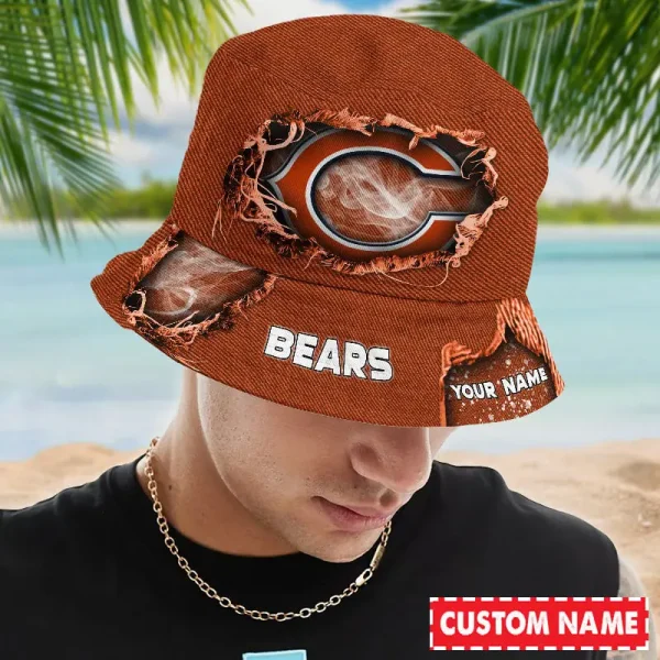 Chicago Bears NFL Personalized Bucket Hat Perfect Gift For Fan - Limited Edition BGBKH181 - Image 2