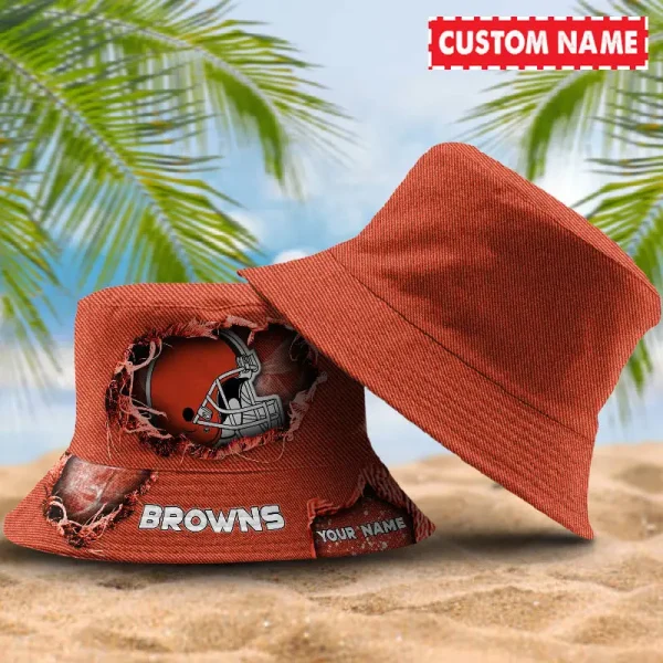 Cleveland Browns NFL Personalized Bucket Hat Perfect Gift For Fan - Limited Edition BGBKH182 - Image 3
