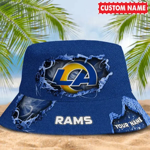 Los Angeles Rams NFL Personalized Bucket Hat Perfect Gift For Fan - Limited Edition BGBKH184