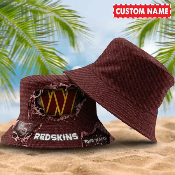 Washington Commanders NFL Personalized Bucket Hat Perfect Gift For Fan - Limited Edition BGBKH185 - Image 3