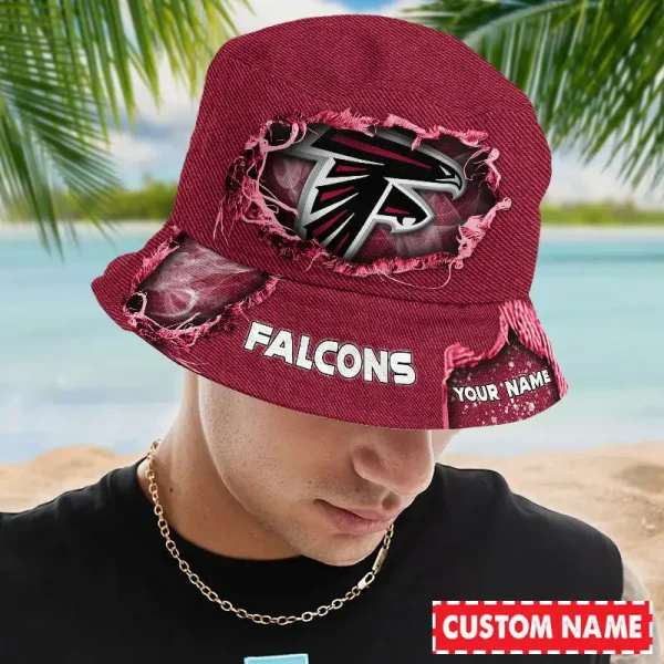 Atlanta Falcons NFL Personalized Bucket Hat Perfect Gift For Fan - Limited Edition BGBKH187 - Image 2