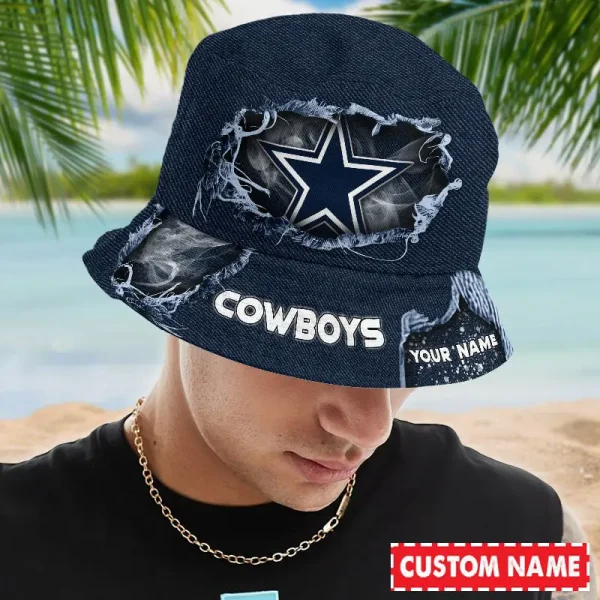 Dallas Cowboys NFL Personalized Bucket Hat Perfect Gift For Fan - Limited Edition BGBKH188 - Image 2