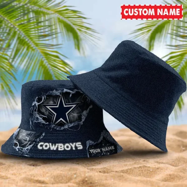 Dallas Cowboys NFL Personalized Bucket Hat Perfect Gift For Fan - Limited Edition BGBKH188 - Image 3