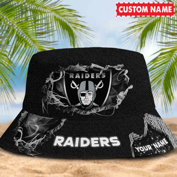 Las Vegas Raiders NFL Personalized Bucket Hat Perfect Gift For Fan - Limited Edition BGBKH190