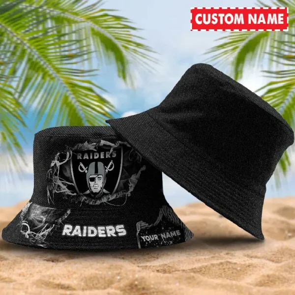 Las Vegas Raiders NFL Personalized Bucket Hat Perfect Gift For Fan - Limited Edition BGBKH190 - Image 3