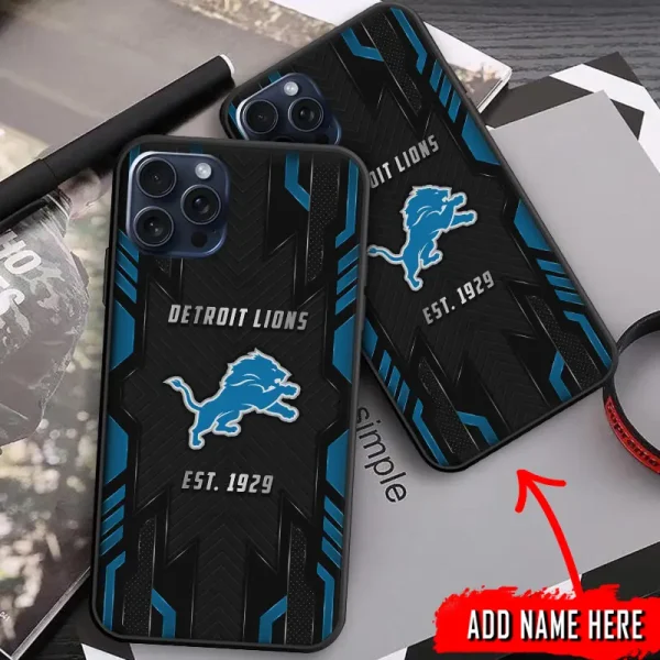 Detroit Lions Personalized Phone Case New 2025 BGPC988