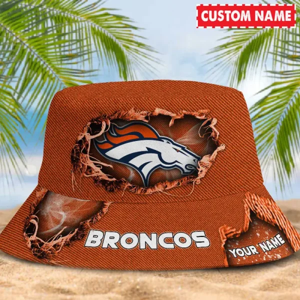Denver Broncos NFL Personalized Bucket Hat Perfect Gift For Fan - Limited Edition BGBKH192 - Image 3