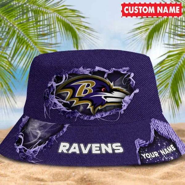 Baltimore Ravens NFL Personalized Bucket Hat Perfect Gift For Fan - Limited Edition BGBKH193
