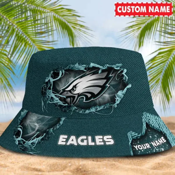 Philadelphia Eagles NFL Personalized Bucket Hat Perfect Gift For Fan - Limited Edition BGBKH195