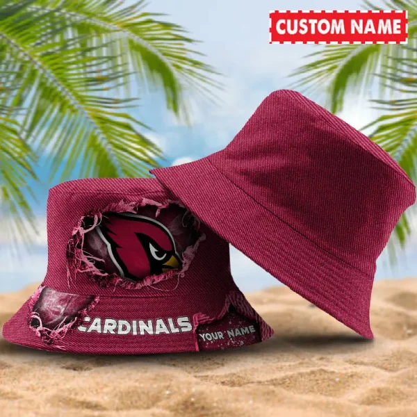 Arizona Cardinals NFL Personalized Bucket Hat Perfect Gift For Fan - Limited Edition BGBKH196 - Image 3