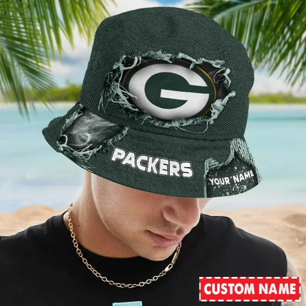Green Bay Packers NFL Personalized Bucket Hat Perfect Gift For Fan - Limited Edition BGBKH197 - Image 2