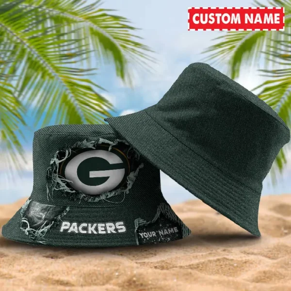 Green Bay Packers NFL Personalized Bucket Hat Perfect Gift For Fan - Limited Edition BGBKH197 - Image 3