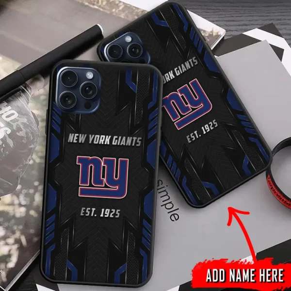 New York Giants Personalized Phone Case New 2025 BGPC1001