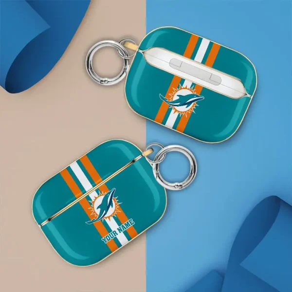 Miami Dolphins New Airpod Cover Gift For Fan SPTAIRPODC003 - Image 2