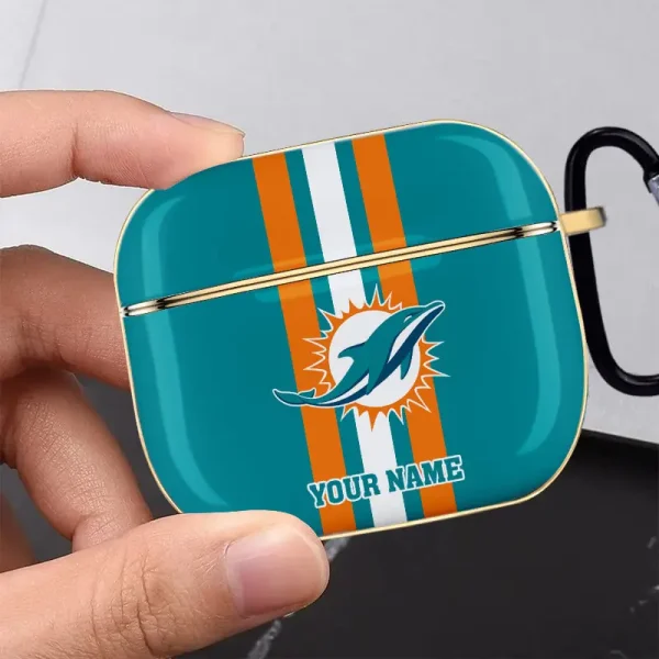 Miami Dolphins New Airpod Cover Gift For Fan SPTAIRPODC003 - Image 3